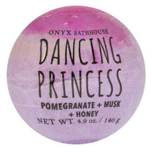 Dancing Princess Bath Bomb Pomegranate / Musk / Honey Onyx Bathhouse